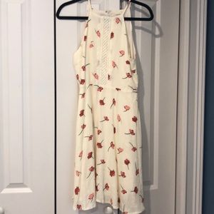 White flower dress